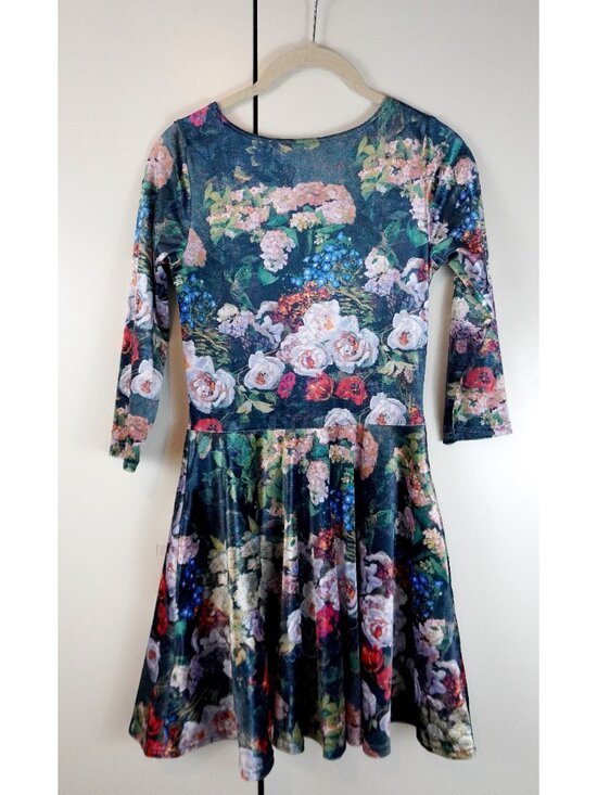 NWT Black Milk Limited Edition "Take My Monet 3/4 Sleeve Squared Up" Dress - Picture 8 of 8